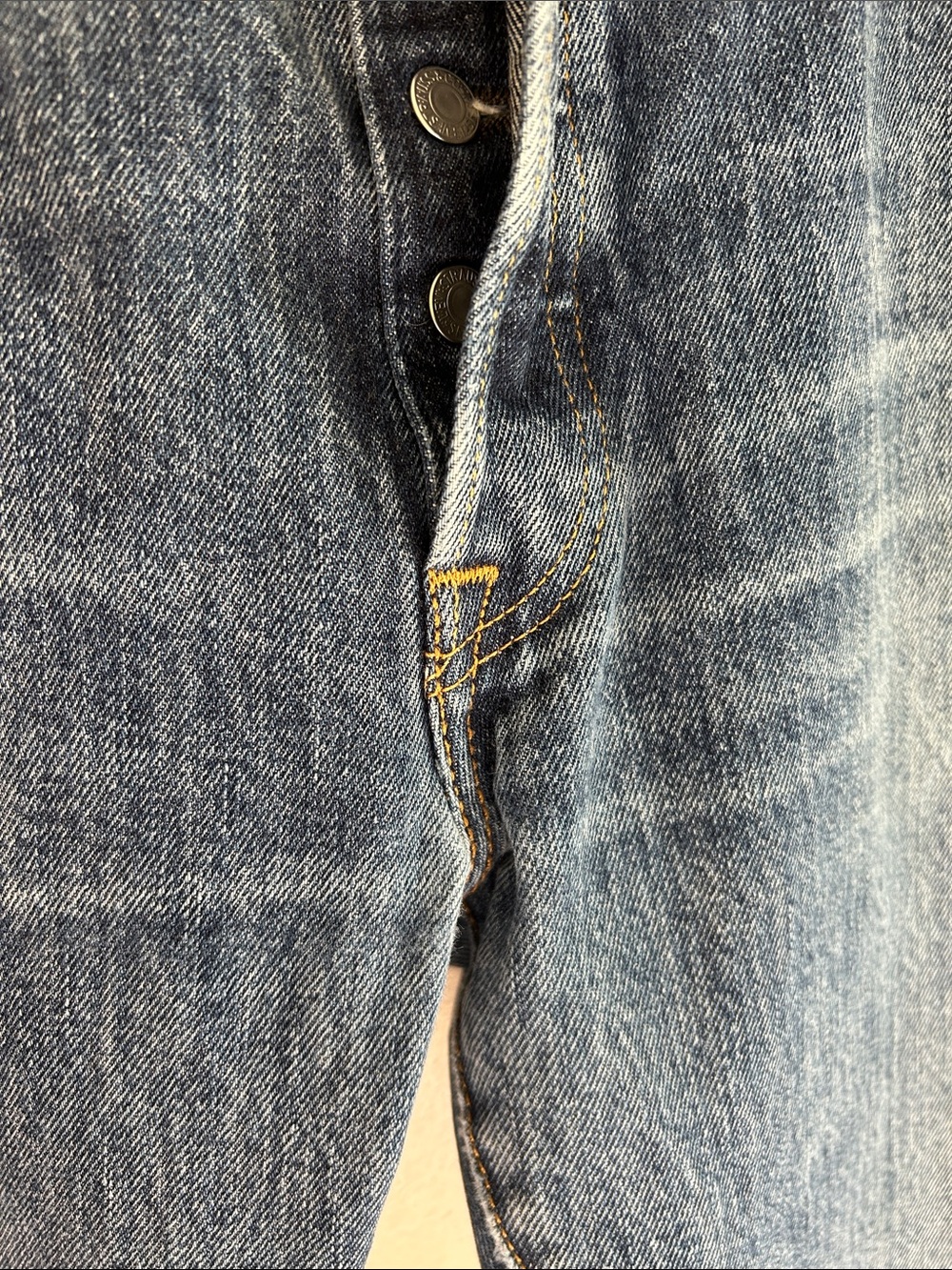 Levi’s 501 Botton Fly Jeans 34x34 - Picture 5 of 8